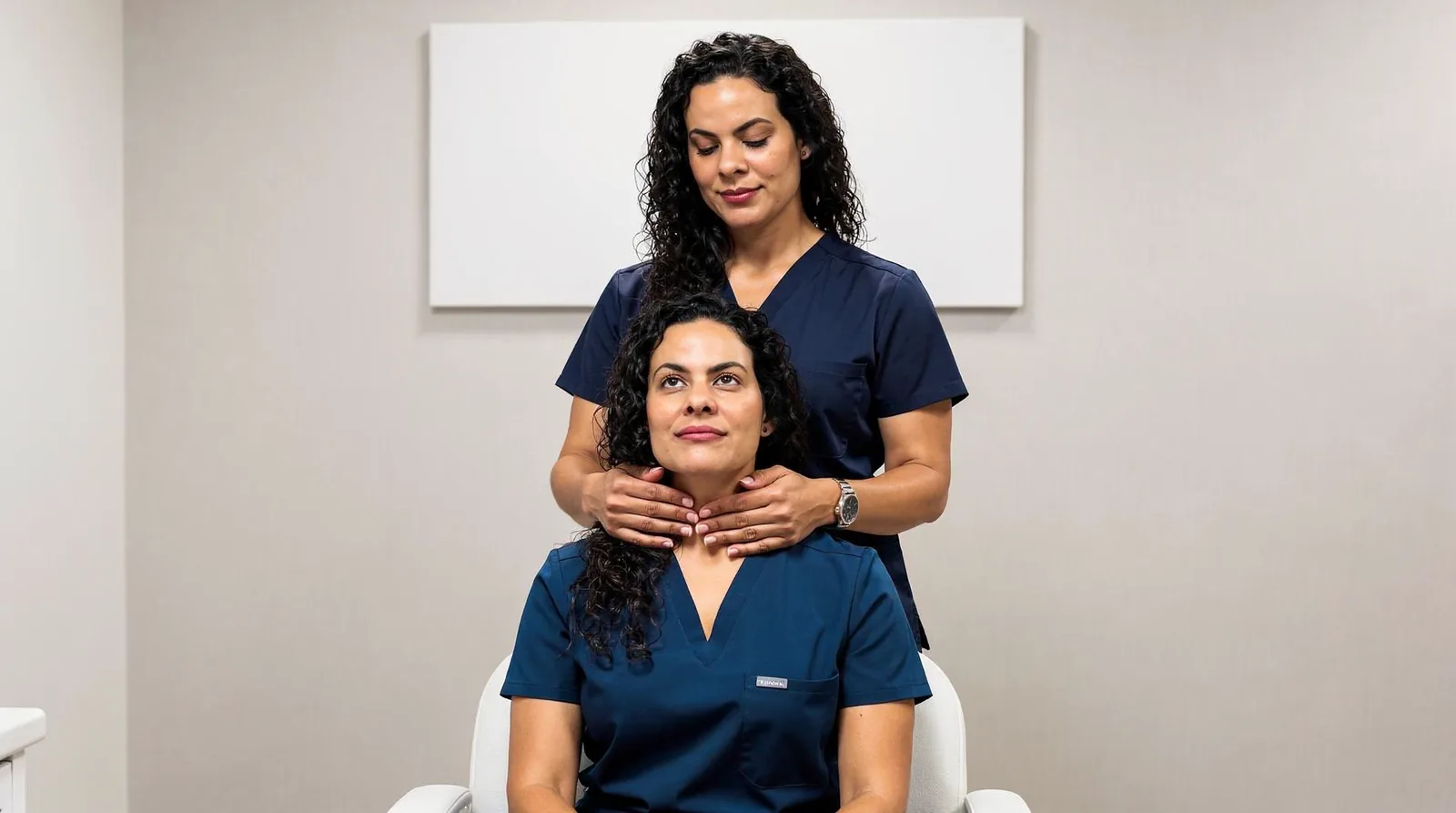 Multiple factors typically combine to create the neck pain, back pain, headaches, sciatica, posture changes